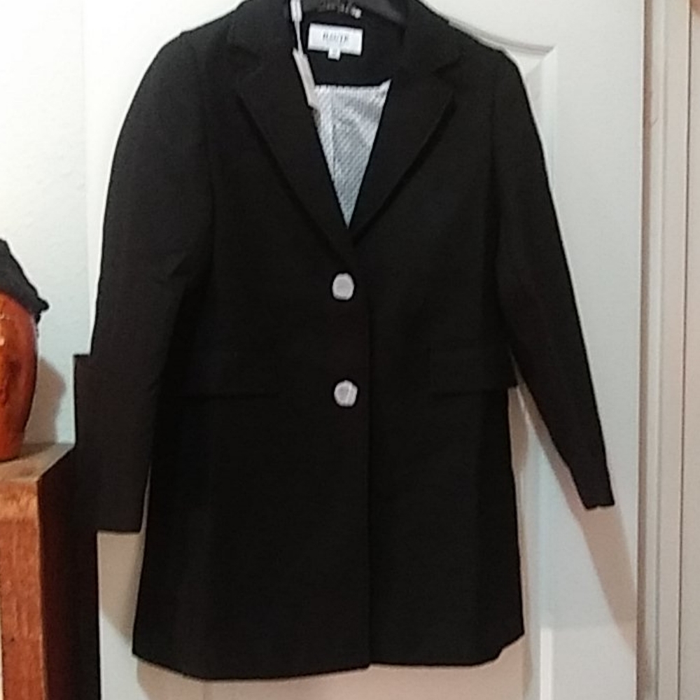 Haute edition wool blended single breasted coat